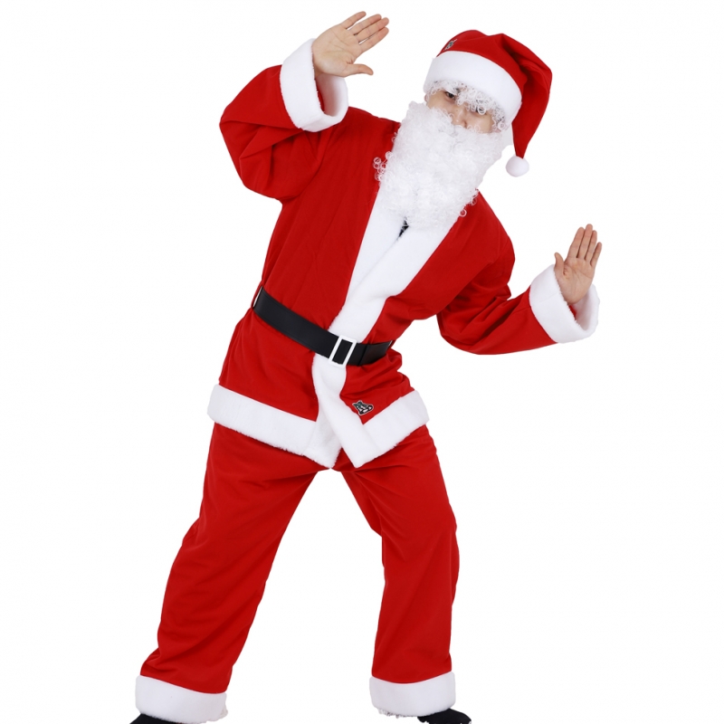산타복(고급) 남자5종 크리스마스 의상 산타클로스 옷 코스튬