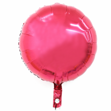 18인치원형버건디 은박 헬륨 호일 파티 용품 풍선 생일