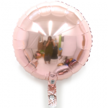 18인치원형로즈골드 은박 헬륨 파티용품 호일 풍선