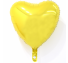 18인치하트메탈옐로우 은박 헬륨 호일 파티 용품 풍선