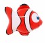 국산 라지쉐입 니모(빨강) 은박 호일 물고기풍선