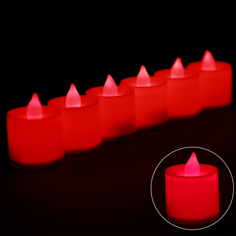 LED촛불 티라이트캔들 일반형웜(24개입) 전기초 전자초 엘이디초 프로포즈 이벤트용품