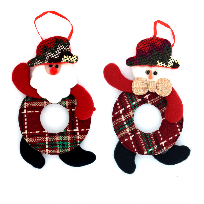둥글이인형(11x17) 크리스마스 트리 장식 데코 소품