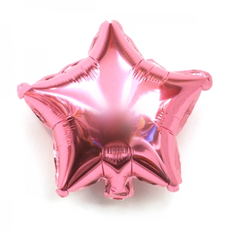 9인치별(핑크)자동 풍선장식 은박호일풍선 별모양