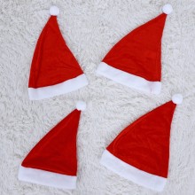벨벳산타모자 크리스마스 모자 산타 의상 소품