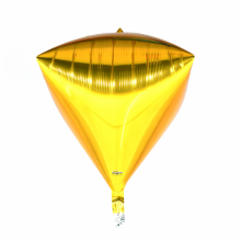 다이아(Diamondz) 골드 헬륨 호일 다이아몬드 풍선