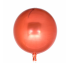오브(Orbz)오렌지 은박 헬륨 호일 원형 풍선 장식