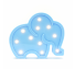 LED무드등[코끼리L블루] 북유럽 마퀴라이트 취침등 코끼리조명