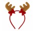 리본갈색루돌프머리띠 크리스마스 성탄절 사슴 뿔 파티 머리띠