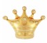 퀄라텍스 라지쉐잎 골드크라운 왕관 졸업식 장식 풍선 은박 호일