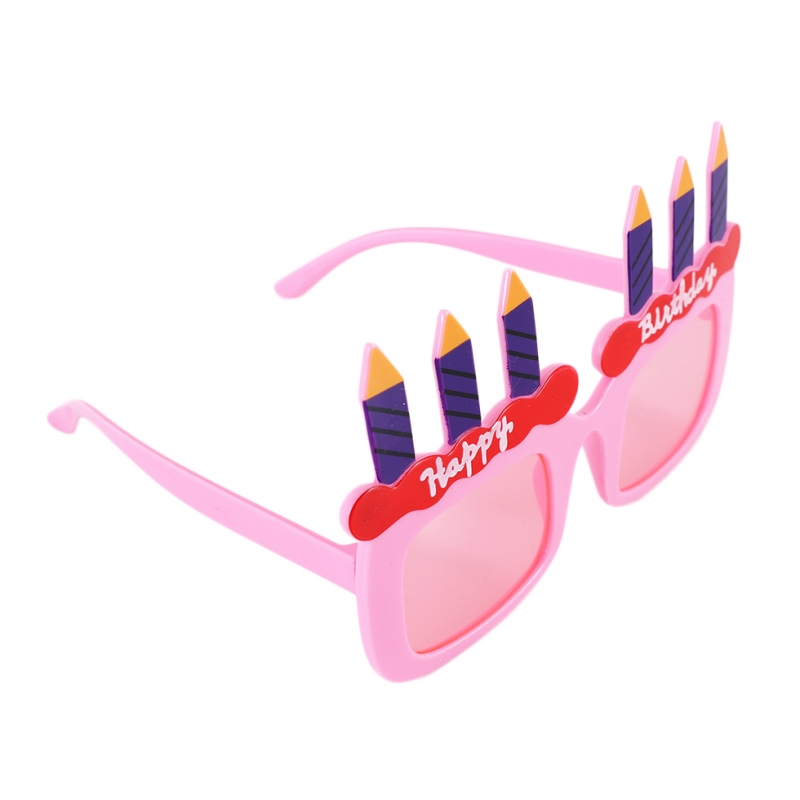 케익안경(핑크) 생일파티안경 케익펀글라스