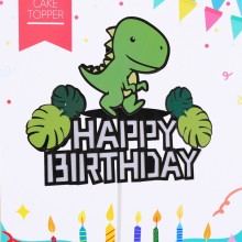 생일케이크토퍼(공룡) 생일파티 케익 데코