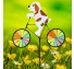 정원용바람개비 자전거타는강아지 어린이집꾸미기 캠핑바람개비 정원장식
