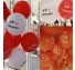 홍보풍선(500개입) 인쇄 라운드 펄 풍선 제작 로고 홍보 행사장 오픈