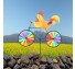 정원용바람개비 자전거타는 닭 어린이집꾸미기 캠핑바람개비 정원장식