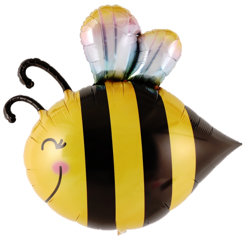 퀄라텍스 라지쉐잎 꿀벌풍선 곤충 은박 호일