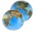 퀄라텍스 싱글버블 55cm 지구 헬륨 풍선