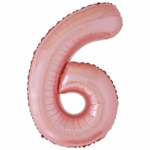 대형숫자풍선 핑크 6