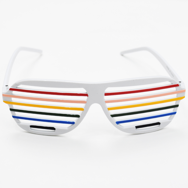 셔터쉐이드안경(컬러혼합) 코믹 클럽 패션 바캉스 해변 안경