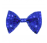 나비넥타이(소)블루 반짝이 웨이터 넥타이 파티의상소품