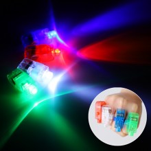 레이저핑거빔 4개입 4색 LED 파티 소품