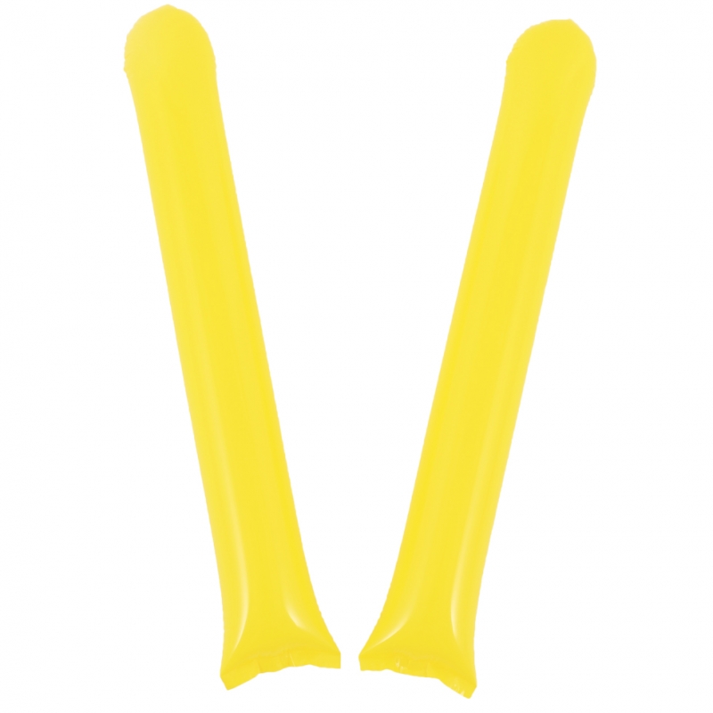 막대풍선 옐로우 1쌍(2개입) 야구 응원용품 풍선스틱
